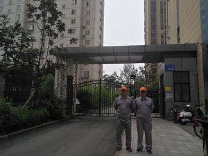 西水水岸陽(yáng)光除甲醛施工案例